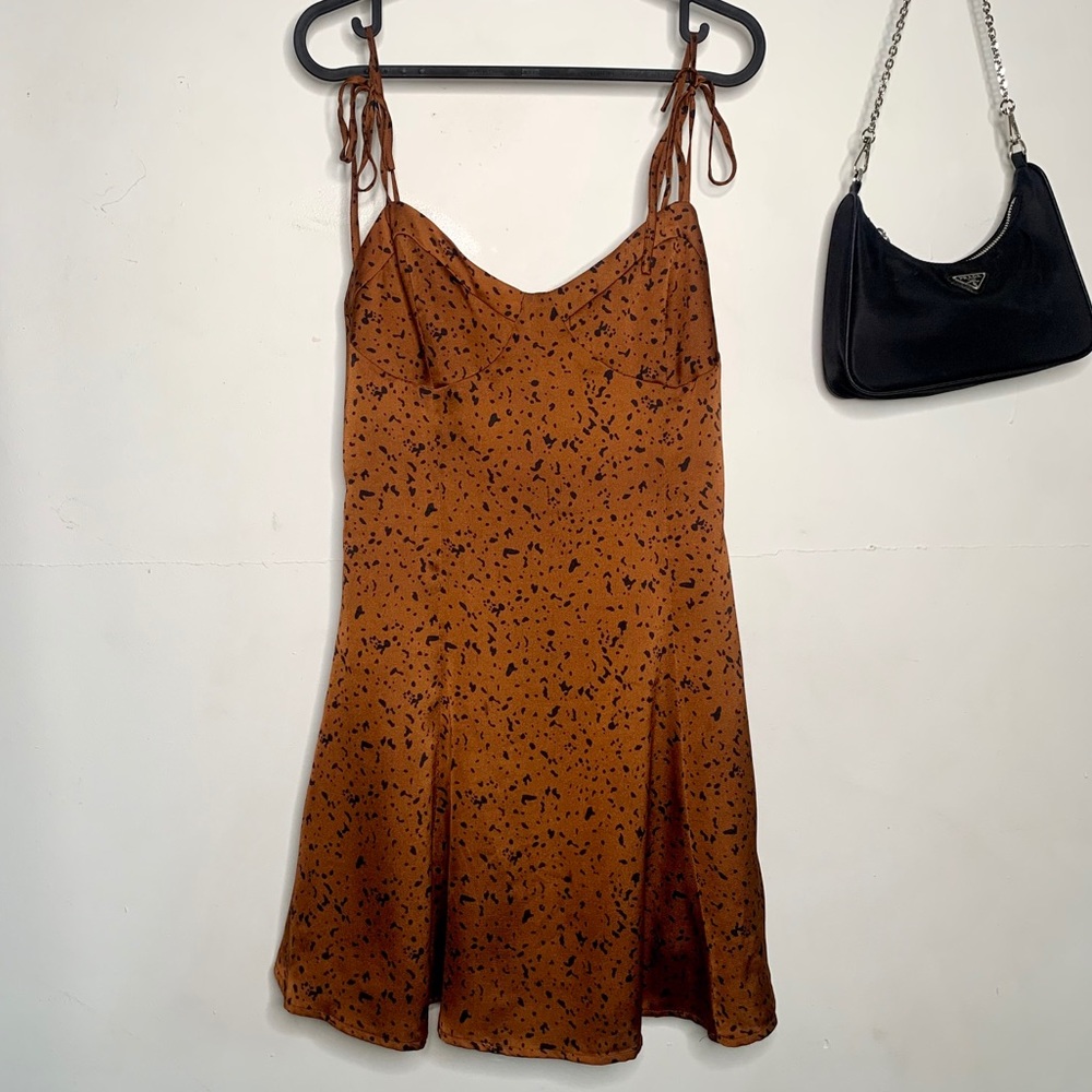 Lulus Shoulder Tie Dress